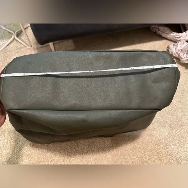Lululemon All Day Tote and Small Pouch Dark Olive - Image 11