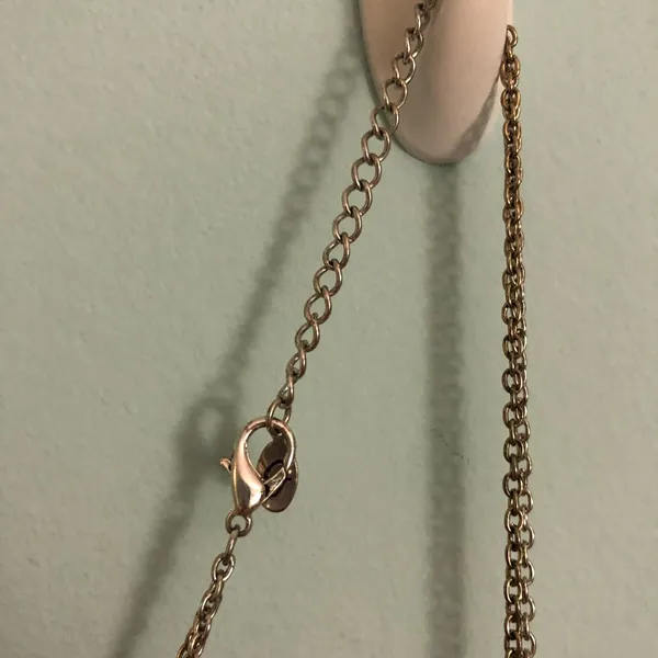 Mixed metals statement necklace Silver - Image 4