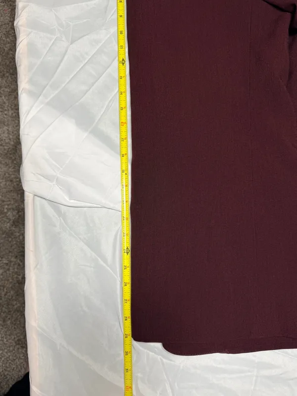 Reflection of Dallas Deep Burgundy Three Piece Suit - Image 6