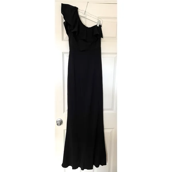 Show Me Your Mumu Floretine Maxi One Strap Maxi Dress Black Size Small NEW - Image 3