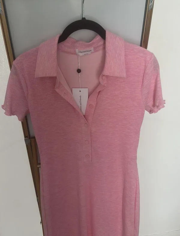 Lovers and Friends Sally Mini Dress in Heathered Pink REVOLVE - Image 3
