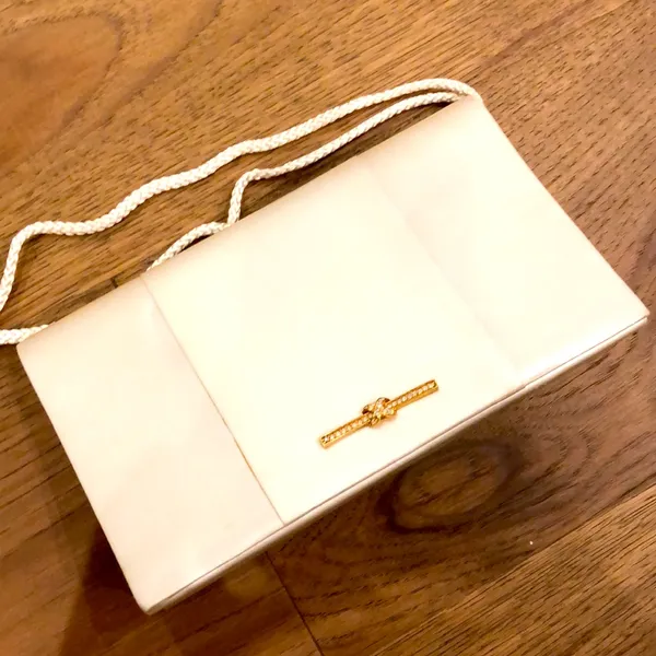 Cocktail Clutch Ivory White - Image 2