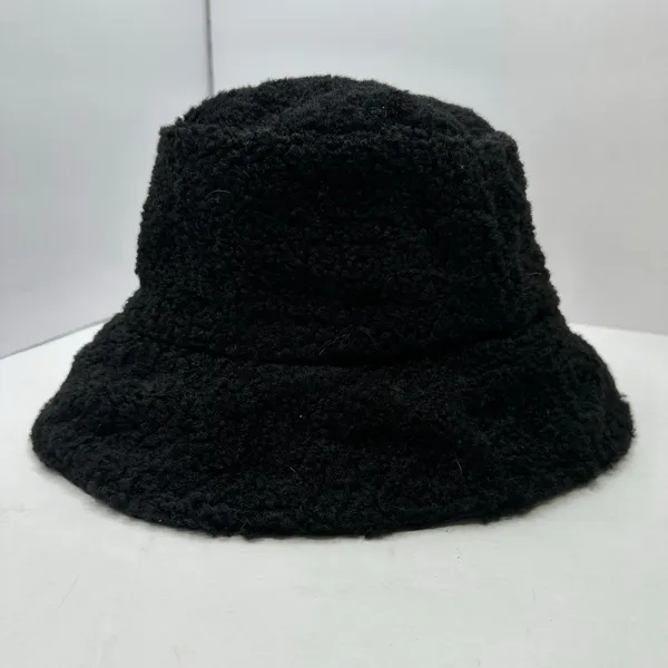 Britt’s Knits Après-Ski Reversible Quilted Sherpa Bucket Hat Black NWT - Image 5