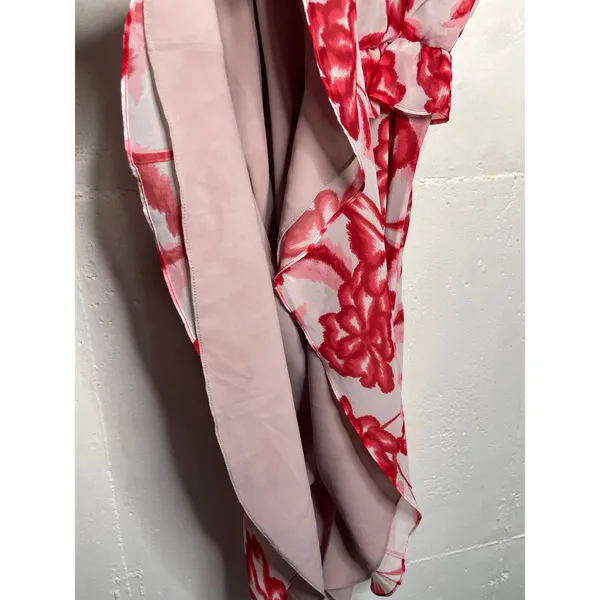 House of Harlow 1960 X Revolve Davi Midi Dress Red Floral Size XXS - Image 7
