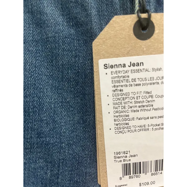 PrAna Denim Jeans Skinny Fit Stretch Organic Cotton blend Distressed Women’s 8 - Image 3