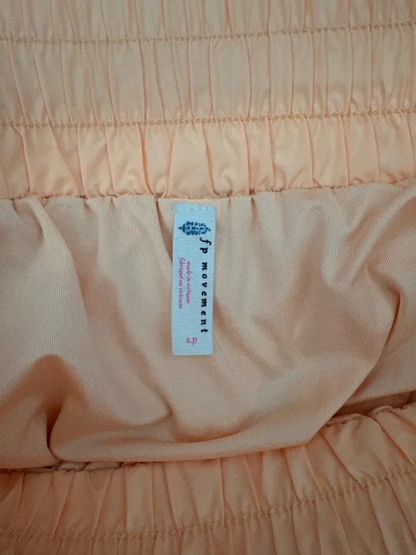 Free People Get Your On Flirt Shorts Coral - Image 4