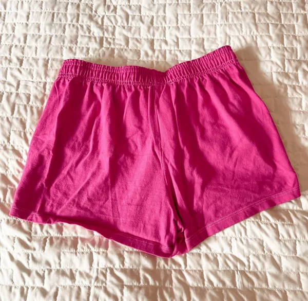 Champion Pink Embroidered Logo Shorts Size Small - Image 2