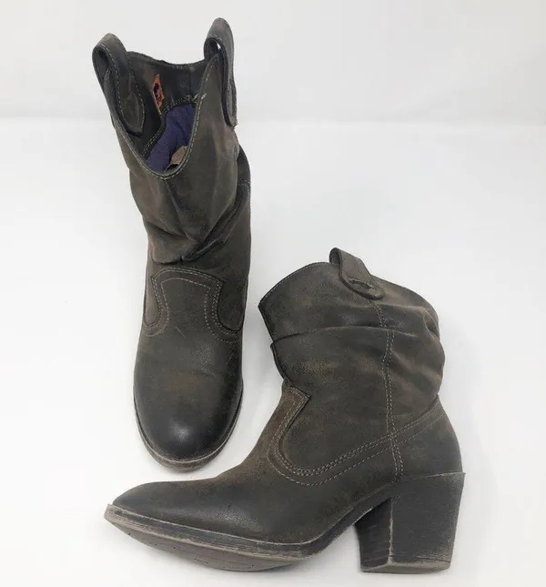 Vintage Rocket Dog Womens Boots Size 7 Y2K Western Country Cowgirl Rodeo Event - Image 8
