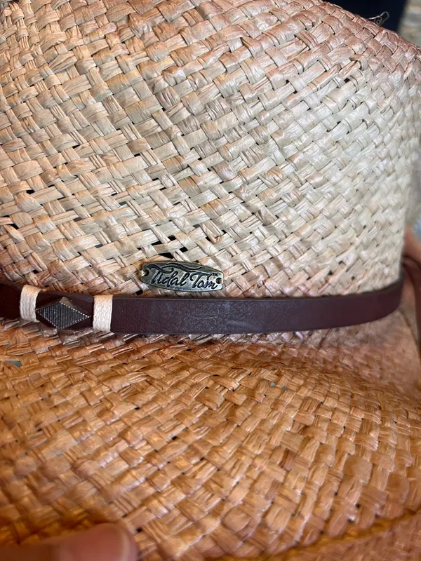 New w/tag Tidal Tom Straw Cowboy Hat, M/L - Image 12