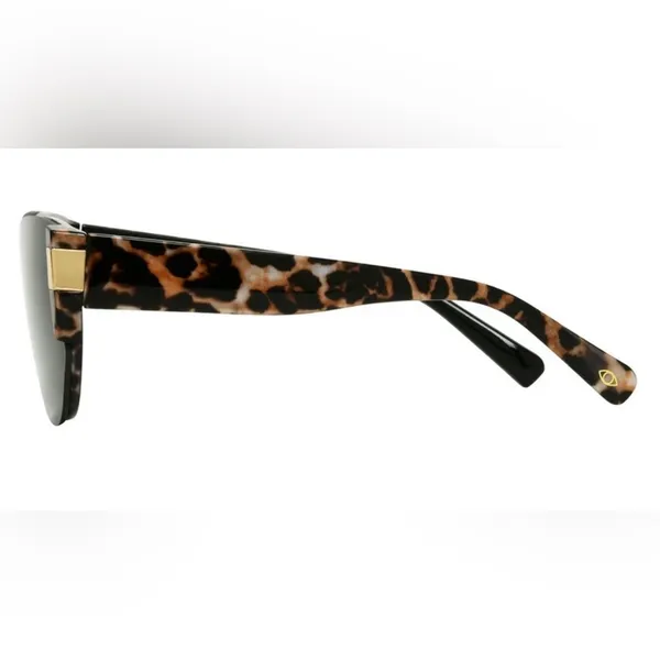 Foster Grant Black Sunglasses with Gold Accents - Image 5