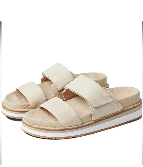 ✨ Title: Cole Haan Cloudfeel Suede Platform Slide Sandals (Size 7B) 👡 - Image 5