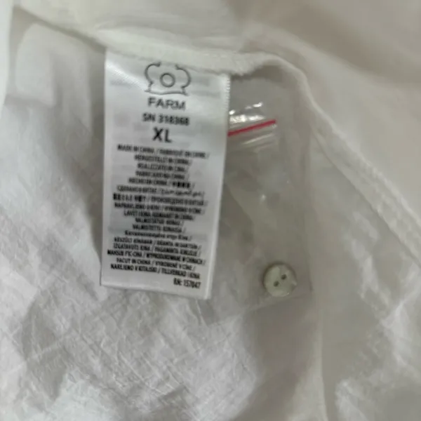FARM Rio Midi Dress XL White Richelieu Broderie Anglaise Sundress Bustier Corset - Image 13
