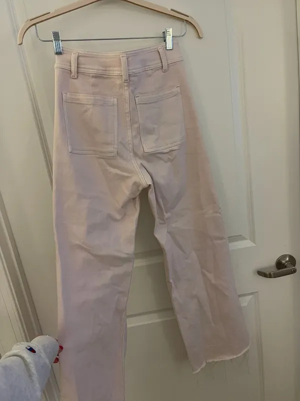 Miou Muse Straight Wide Leg Denim Pants - Image 4