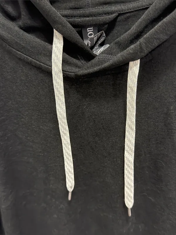 Vuori Black Heather Halo Essential Hoodie - Image 6