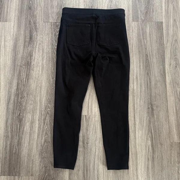 SPANX Black High-Waist Leggings Size Large Women’s Pullon Pants - Image 2
