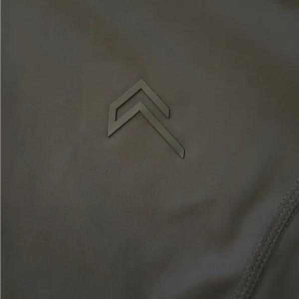 Oner Active Cropped Full Zip Jacket in Dusty Blue size xs - Image 3
