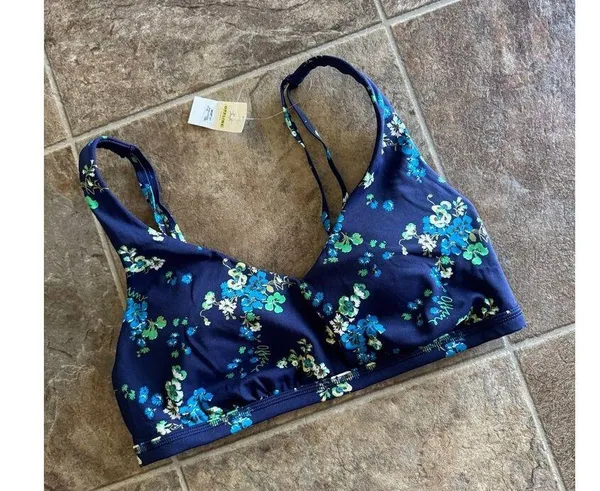 Offline By Aerie Goals Plunge Sports Bra Royal Navy Size Medium - Image 6