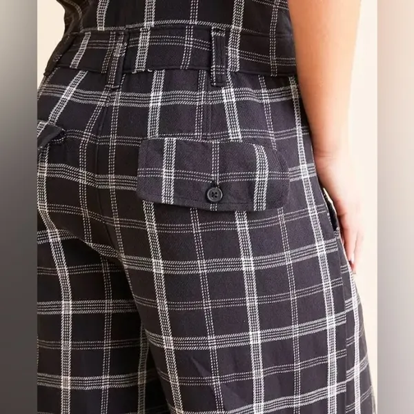Free People Mara Overalls Black Combo 6 - Image 9