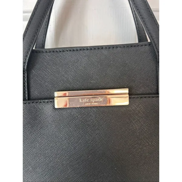Kate Spade Black Clarke Maiden Way shoulder bag no strap - Image 2