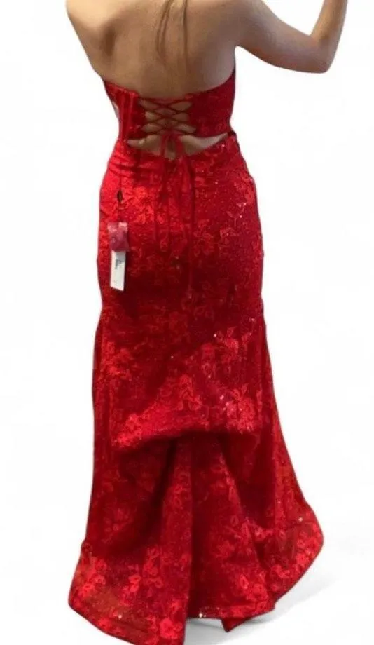 Clarisse Prom Dress red  - Image 2