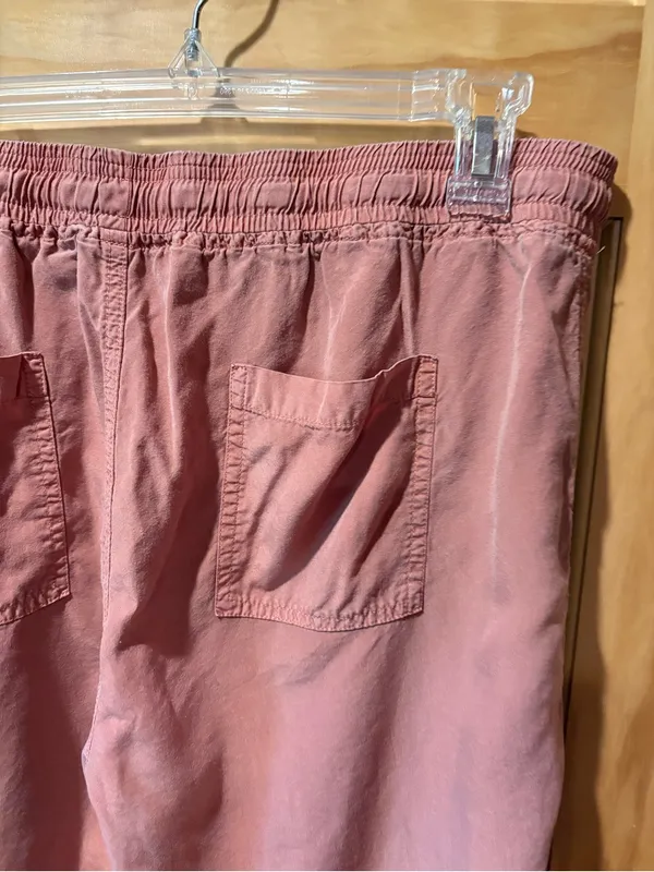 Thread & Supply drawstring jogger pants dusty pink rose women’s L - Image 4