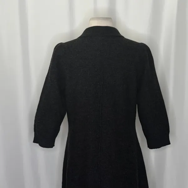 Anthropologie MAEVE Double Breasted Merino‎ Wool Long Cardigan Sweater Medium - Image 10
