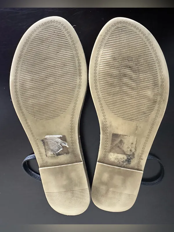 Steve Madden Dasha Clear Strap Tan Leather Slide Sandals - Image 6
