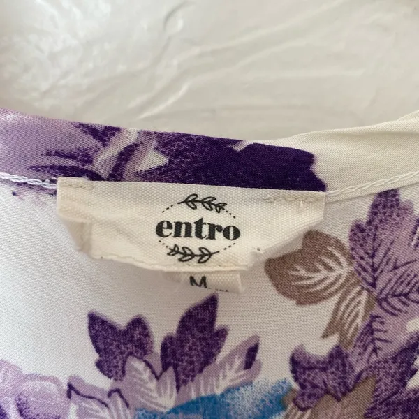 Entro floral tunic dress▪️size M - Image 3