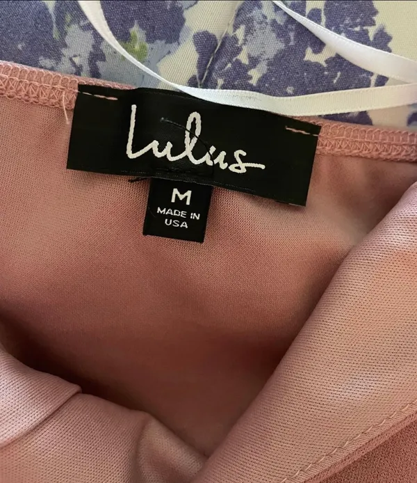 Lulu’s Mauve Pink Mini Dress Size Medium - Image 5