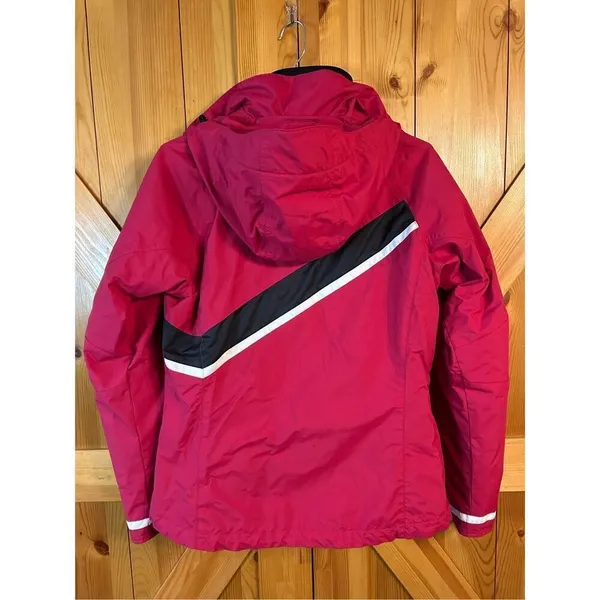 Columbia Women's Interchange Jacket Removable LIner Hood Size Medium Waterproof - Image 7