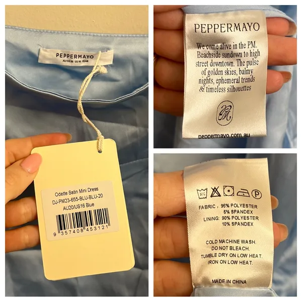 Peppermayo Odette Mini Dress US 16 - Image 9