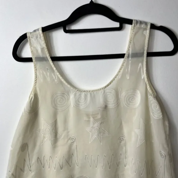 Vintage Victoria's Secret‎ gold label chemise sheer top women’s size small - Image 3