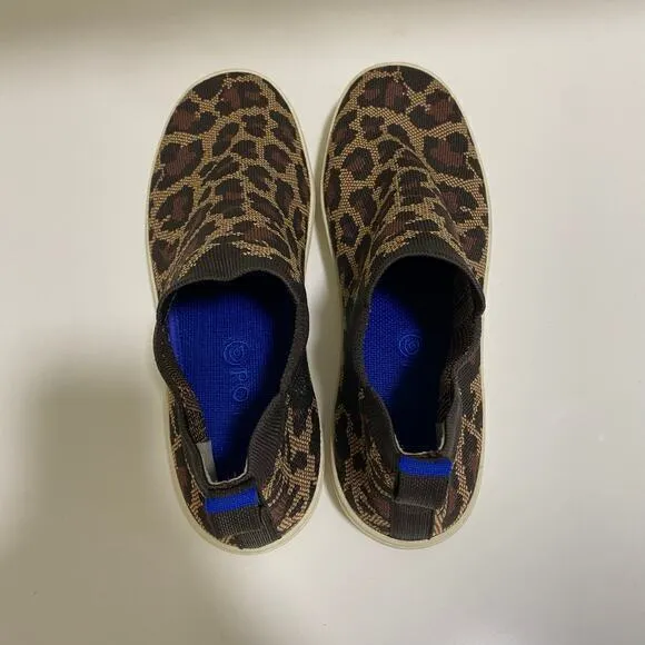 Rothy's Chelsea Boot Sneaker Wildcat Leopard Cheetah Print‎ Size 11.5 - Image 6