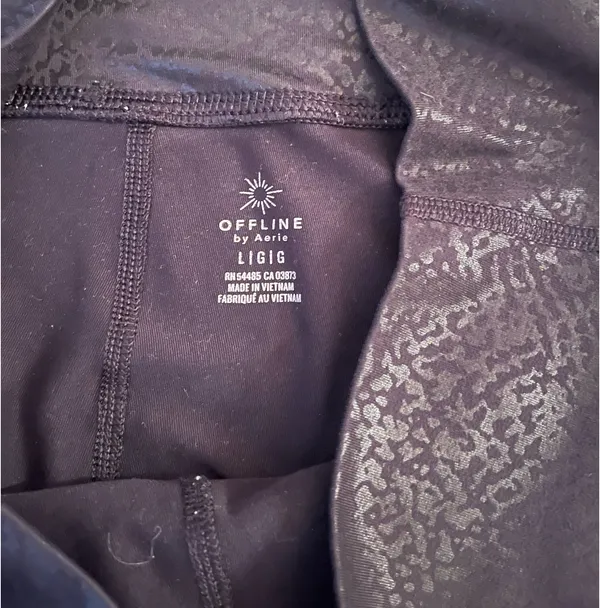 Aerie Offline Leggings in snake print - Image 4