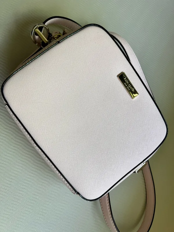Kate Spade Newbury Lane Cammie Crossbody Leather Bag Dusty Peony Pink NWOT - Image 9