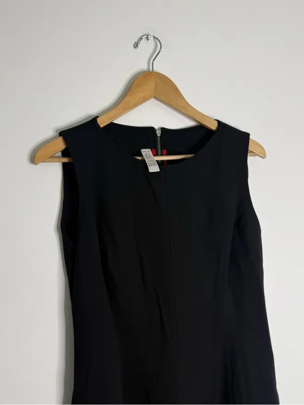 SPANX Sleeveless Fit & Flare Dress Black Size Large - Image 6