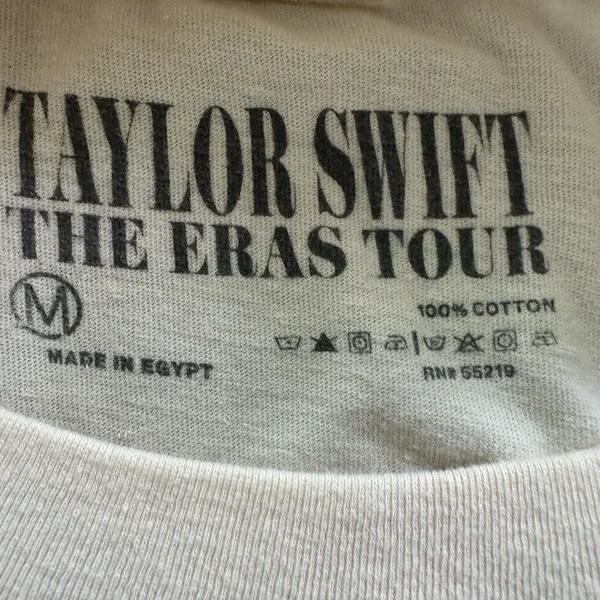 Taylor Swift The Eras Tour Official T-Shirt Sz M Women Swiftie Concert Merch - Image 4