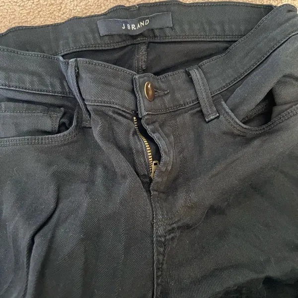 J‎ brand black jeans 26 - Image 6
