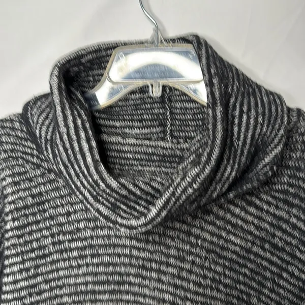 NWOT All saints cowl neck dead wood Altair black gray warm sweater sz Small - Image 5