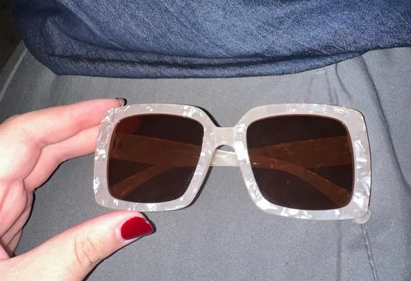 Sunglasses White - Image 3