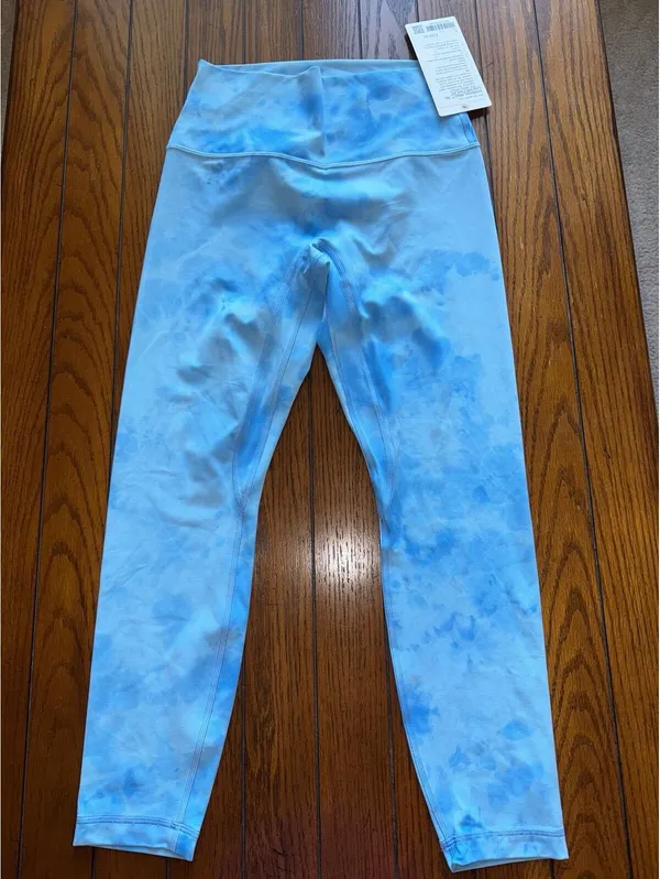 Lululemon Align No Line High Rise 25” Smoothie Wash Blueberry Size 8 NWT - Image 3