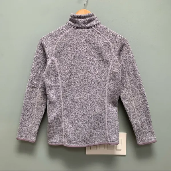 Patagonia Better Sweater Quarter-Zip Pullover Women's Purple XS - Image 6