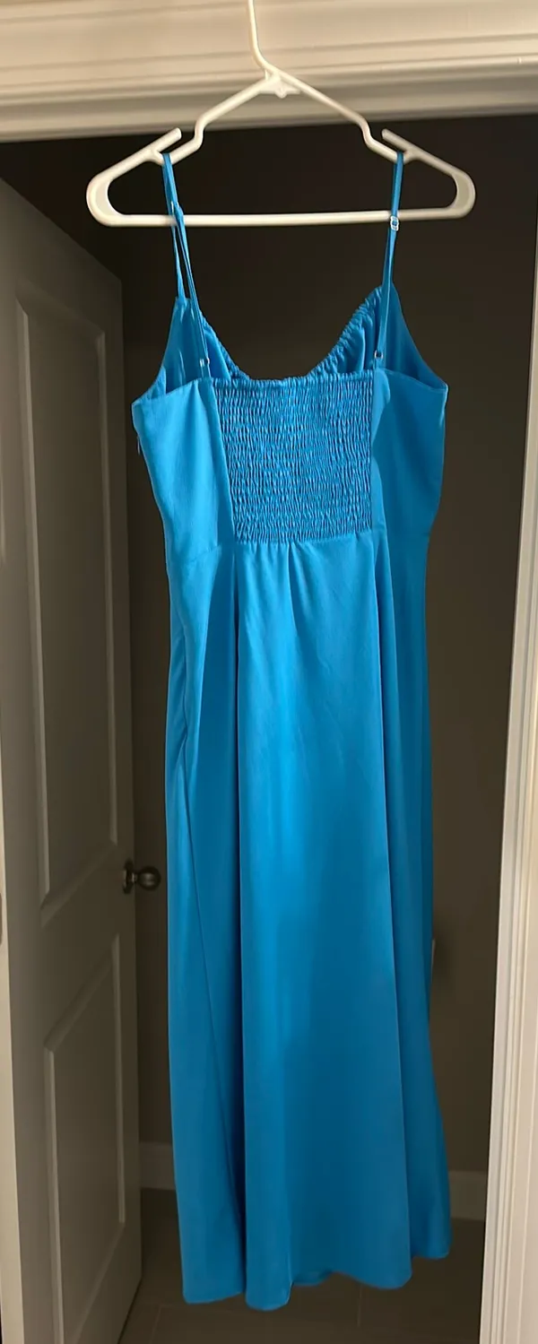 Shinestar Blue Maxi Dress - Image 2
