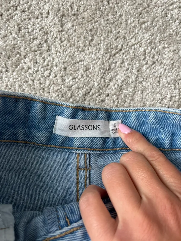 Glassons Glassine Denim Shorts - Image 3