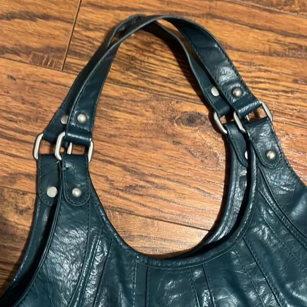 Teal handbag / purse - Image 4