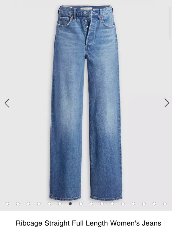 Levi’s Denim Jean Ribcage Straight - Image 6
