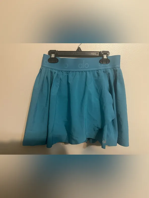 Blue Alo Aces Tennis Skirt - Image 2