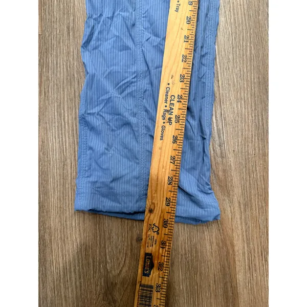 Lululemon Dance Studio Mid-Rise‎ Full Length Pant Blue LW5ENOR Size 0 - Image 4