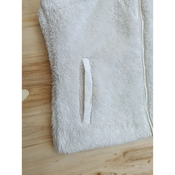 Patagonia Los Gatos Sherpa Sweater Vest Size S White Sherpa Fluffy - Image 7