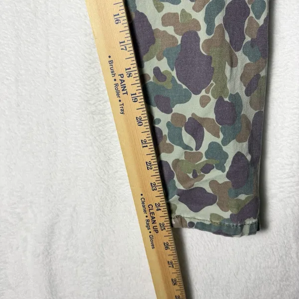 BDG Urban Outfitters Faded Camo Ankle Zip Skinny Cargo Pants Women Size 27 - Image 13